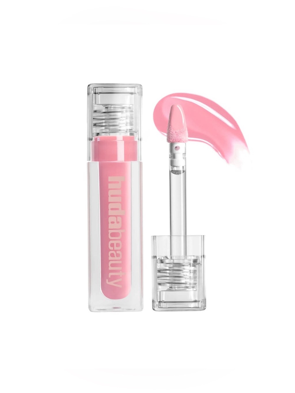 Huda Beauty Faux Filler Extra Shine Lip Gloss in Ube Shade UUU-Baby